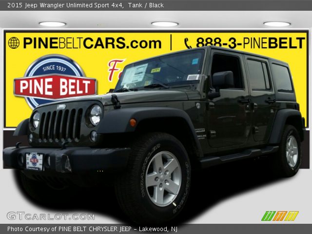 2015 Jeep Wrangler Unlimited Sport 4x4 in Tank
