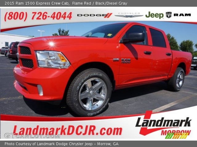 2015 Ram 1500 Express Crew Cab in Flame Red