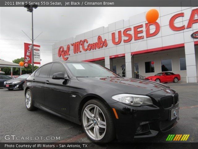 2011 BMW 5 Series 550i Sedan in Jet Black