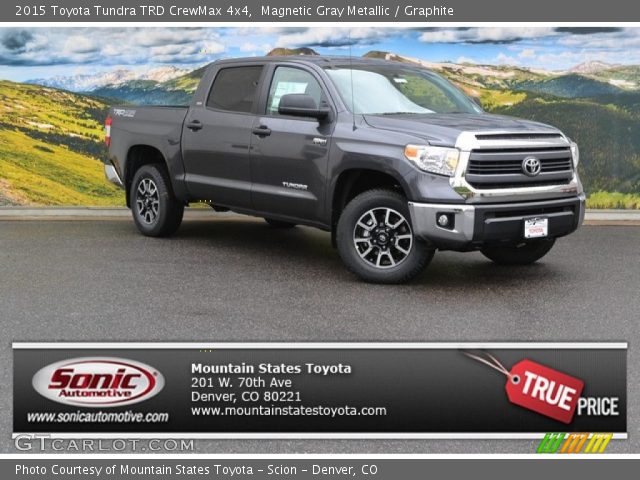 2015 Toyota Tundra TRD CrewMax 4x4 in Magnetic Gray Metallic