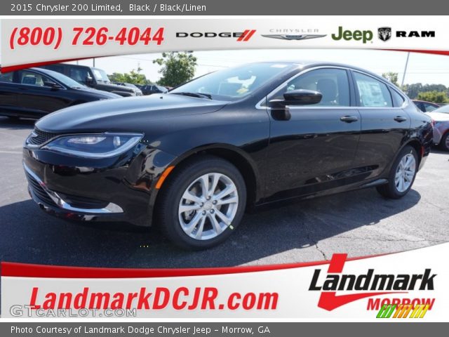 2015 Chrysler 200 Limited in Black