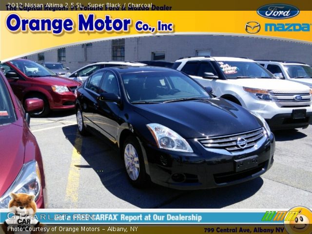 2012 Nissan Altima 2.5 SL in Super Black