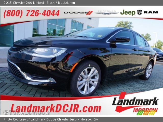 2015 Chrysler 200 Limited in Black