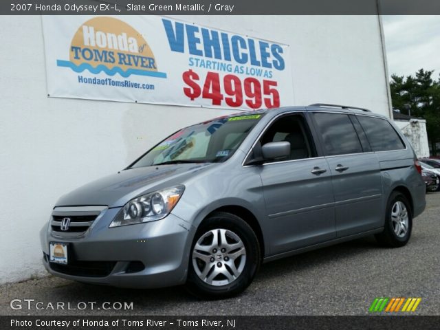 2007 Honda Odyssey EX-L in Slate Green Metallic
