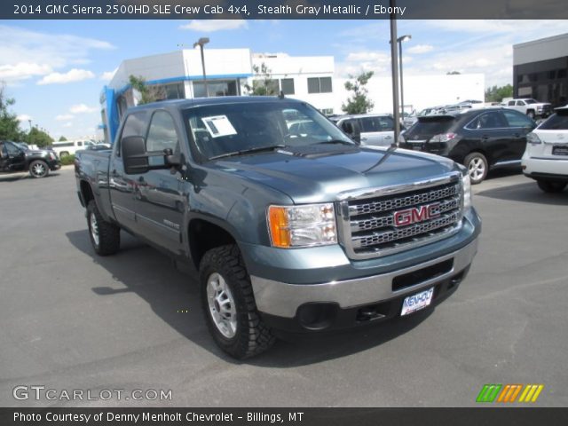 2014 GMC Sierra 2500HD SLE Crew Cab 4x4 in Stealth Gray Metallic