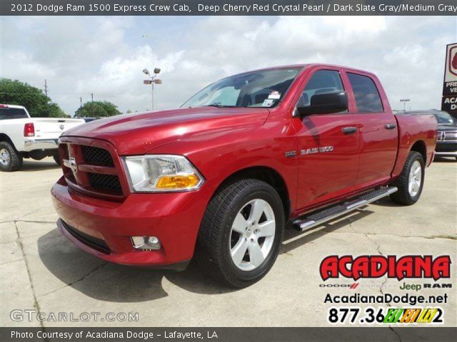 2012 Dodge Ram 1500 Express Crew Cab in Deep Cherry Red Crystal Pearl