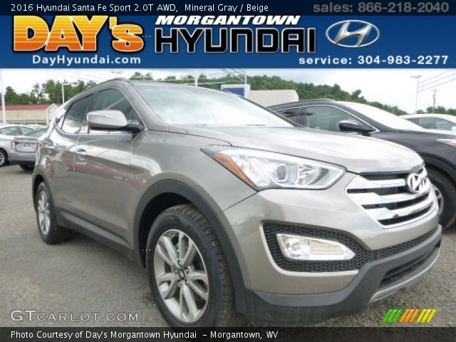 2016 Hyundai Santa Fe Sport 2.0T AWD in Mineral Gray