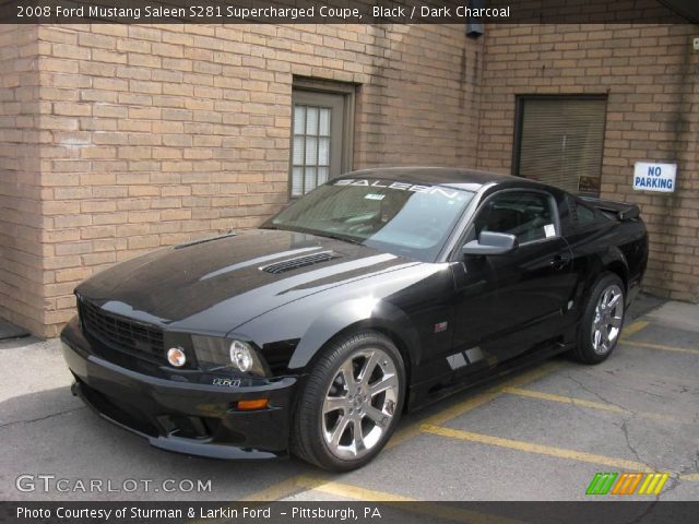 2008 Ford Mustang Saleen S281 Supercharged Coupe in Black