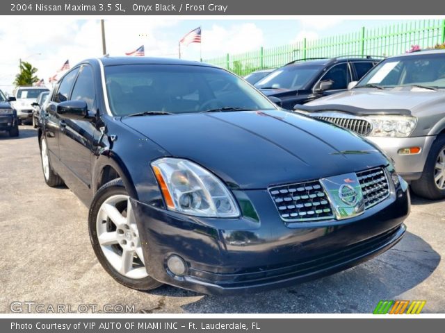 2004 Nissan Maxima 3.5 SL in Onyx Black