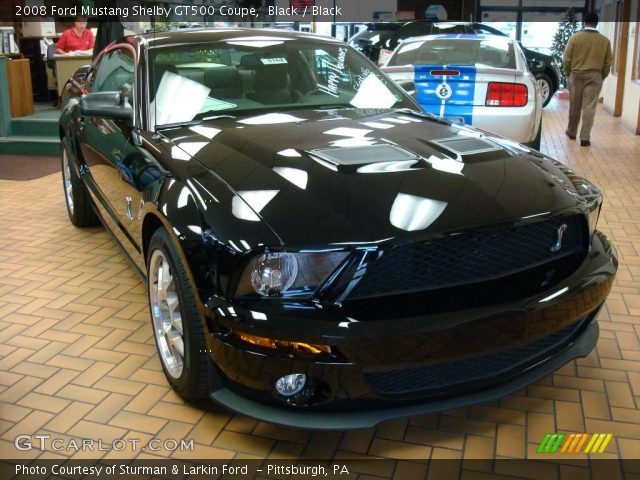 2008 Ford Mustang Shelby GT500 Coupe in Black