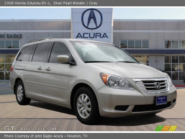 2008 Honda Odyssey EX-L in Silver Pearl Metallic
