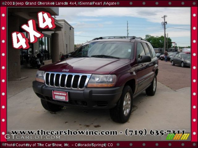 2001 Jeep Grand Cherokee Laredo 4x4 in Sienna Pearl