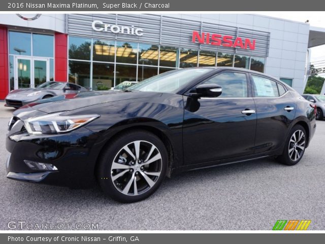 2016 Nissan Maxima Platinum in Super Black