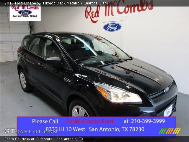 2015 Ford Escape S in Tuxedo Black Metallic
