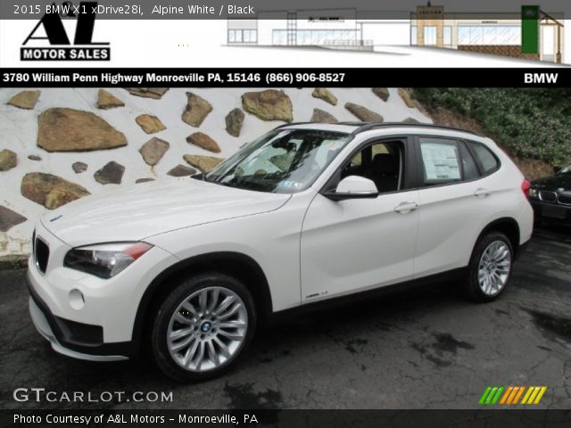 2015 BMW X1 xDrive28i in Alpine White