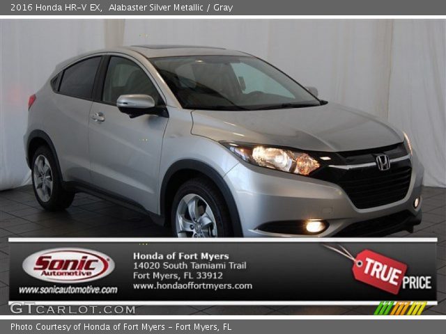2016 Honda HR-V EX in Alabaster Silver Metallic