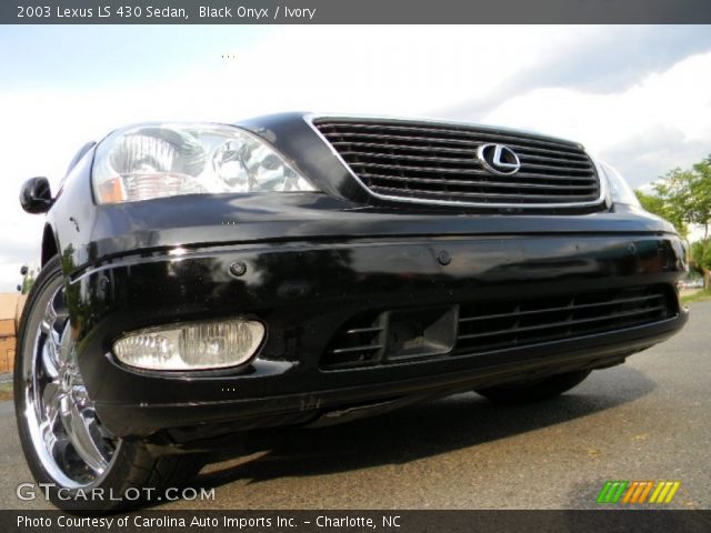 2003 Lexus LS 430 Sedan in Black Onyx