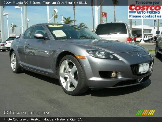 2004 Mazda RX-8 Sport in Titanium Gray Metallic