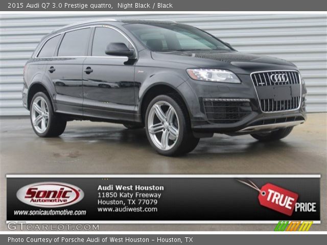 2015 Audi Q7 3.0 Prestige quattro in Night Black
