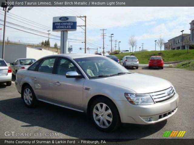 2008 Ford Taurus Limited in Silver Birch Metallic