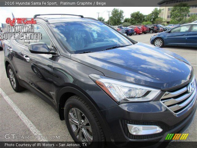 2016 Hyundai Santa Fe Sport  in Platinum Graphite