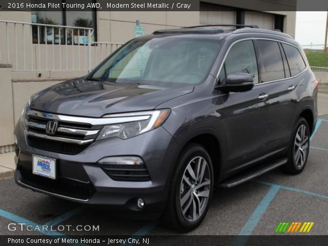 2016 Honda Pilot Touring AWD in Modern Steel Metallic