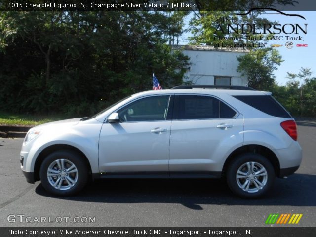 2015 Chevrolet Equinox LS in Champagne Silver Metallic