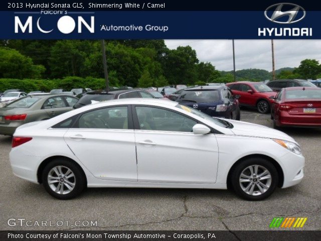 2013 Hyundai Sonata GLS in Shimmering White