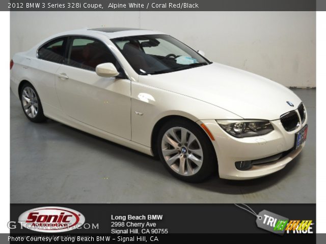 2012 BMW 3 Series 328i Coupe in Alpine White
