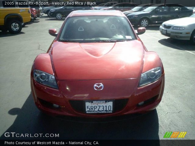 2005 Mazda RX-8 Sport in Velocity Red Mica