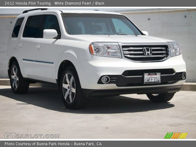 2012 Honda Pilot Touring in White Diamond Pearl