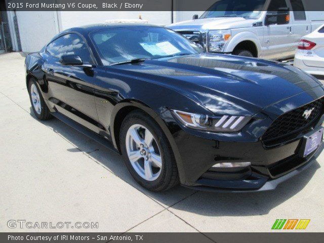 2015 Ford Mustang V6 Coupe in Black