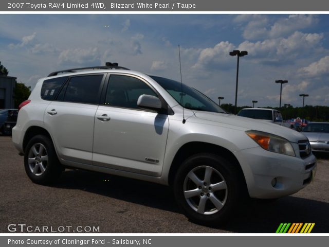 2007 Toyota RAV4 Limited 4WD in Blizzard White Pearl