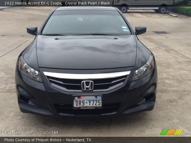 2012 Honda Accord EX-L Coupe in Crystal Black Pearl