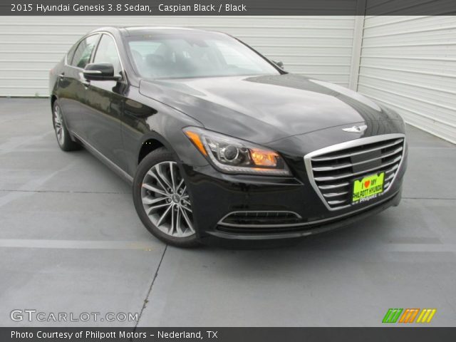 2015 Hyundai Genesis 3.8 Sedan in Caspian Black