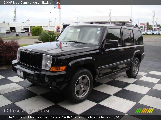 2006 Jeep Commander  in Black