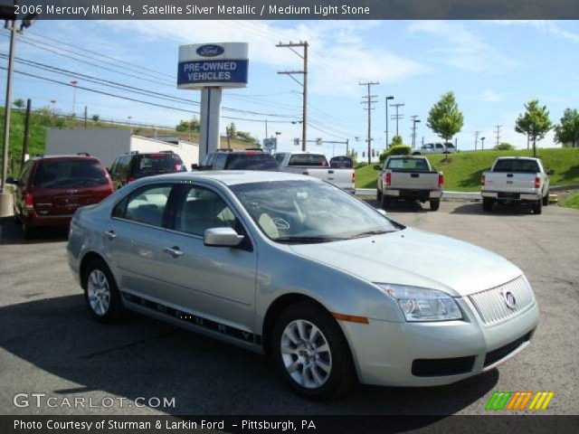 2006 Mercury Milan I4 in Satellite Silver Metallic