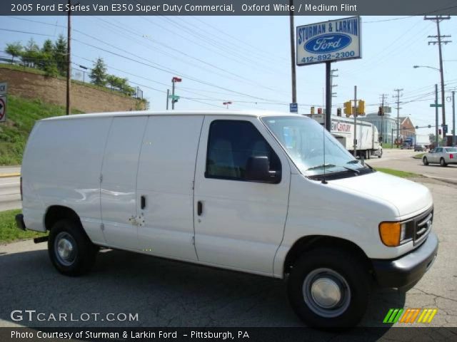 2005 Ford E Series Van E350 Super Duty Commercial in Oxford White