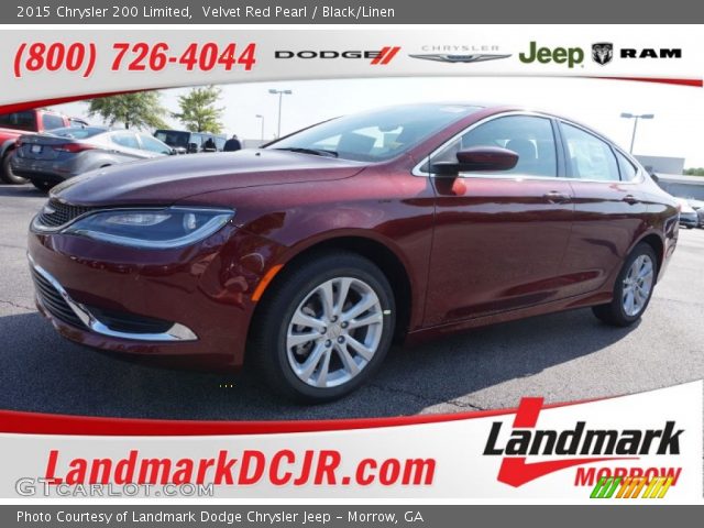 2015 Chrysler 200 Limited in Velvet Red Pearl
