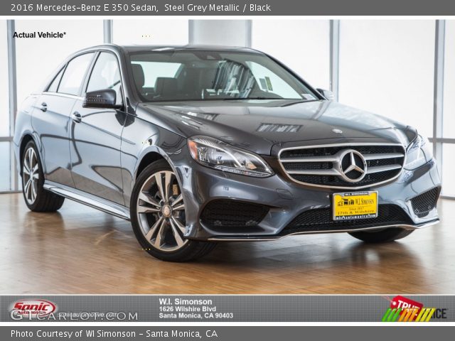 2016 Mercedes-Benz E 350 Sedan in Steel Grey Metallic