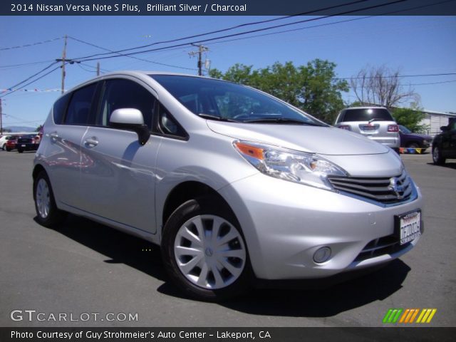 2014 Nissan Versa Note S Plus in Brilliant Silver