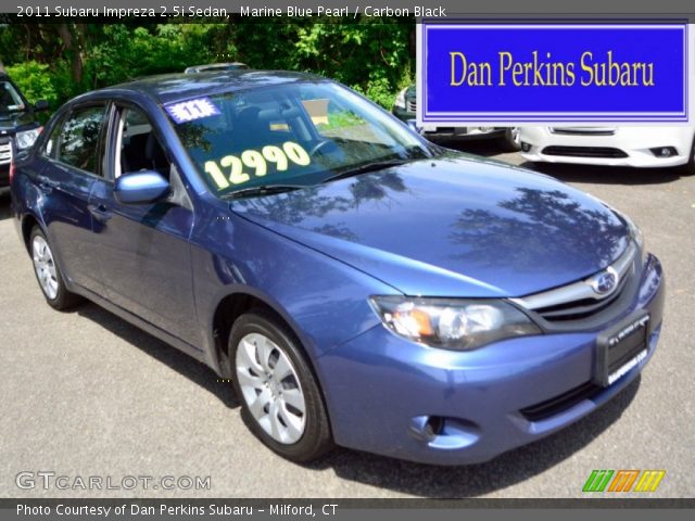 2011 Subaru Impreza 2.5i Sedan in Marine Blue Pearl