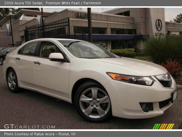 2009 Acura TSX Sedan in Premium White Pearl