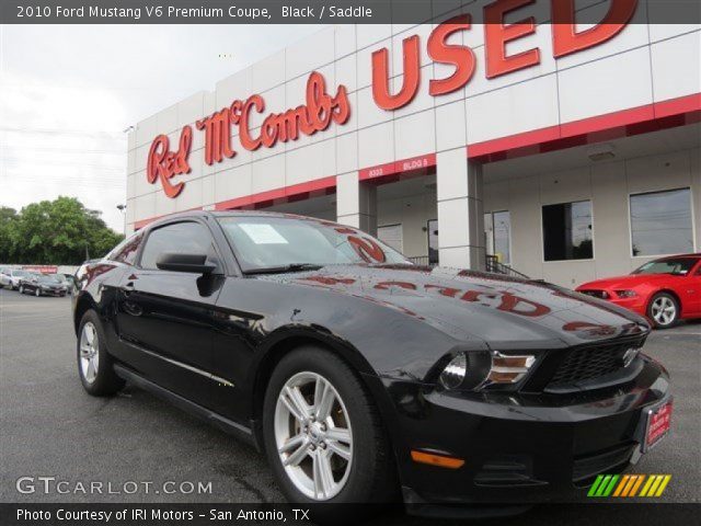 2010 Ford Mustang V6 Premium Coupe in Black