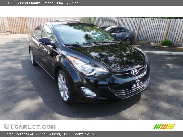2013 Hyundai Elantra Limited in Black