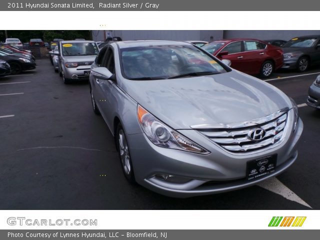 2011 Hyundai Sonata Limited in Radiant Silver