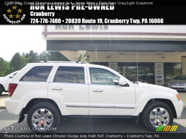 2010 Jeep Grand Cherokee Limited 4x4 in Stone White