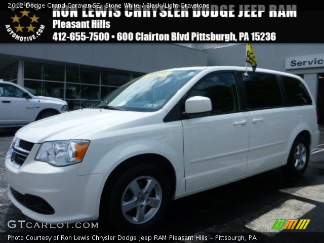 2012 Dodge Grand Caravan SE in Stone White