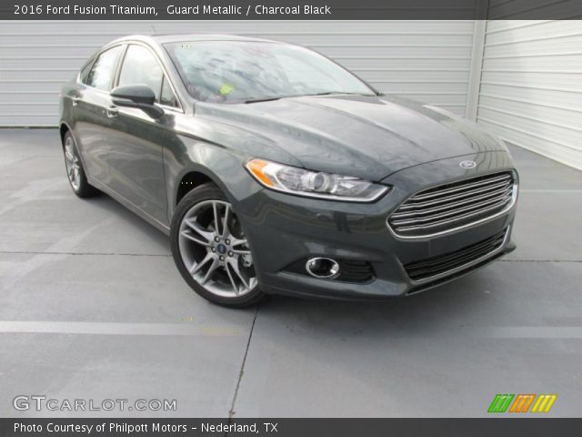 2016 Ford Fusion Titanium in Guard Metallic