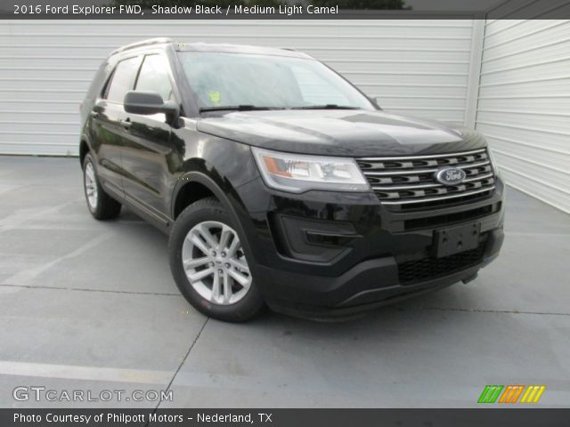 2016 Ford Explorer FWD in Shadow Black